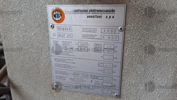 40#9601 Puntatrice Costruzioni elettromeccaniche NKLP 25