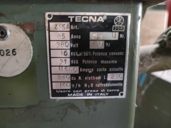 Puntatrice Tecna 16-31 kW