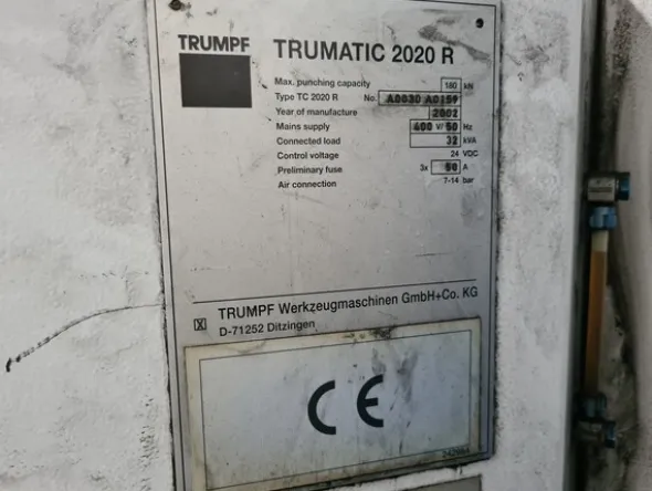 4#5878 Punzonatrice CNC Trumpf