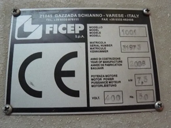 PUNZONATRICE FICEP