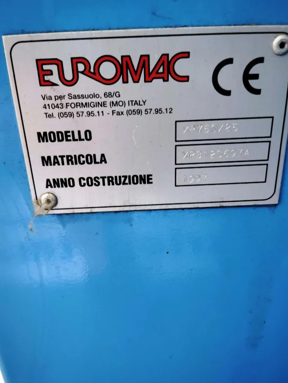 Punzonatrice manuale EuromacXP750/25 CE