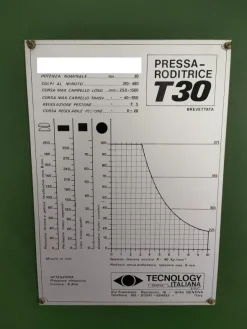 Punzonatrice roditrice Technology T30/0