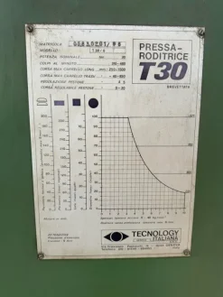 Punzonatrice/Roditrice Technology Italia T30
