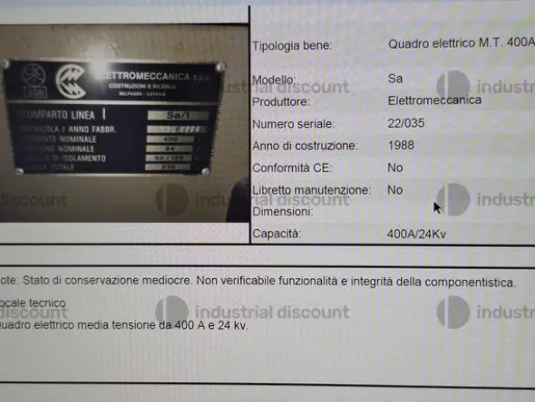 30#9389 Quadri elettrici
