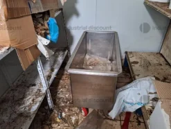15#9389 Recipienti in acciaio per carne