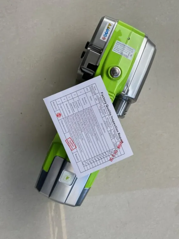 53#4978 Reggiatrice manuale a batteria Freutek