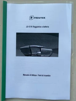 53#4978 Reggiatrice manuale a batteria Freutek