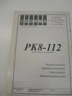 8#4790 Retinatrice Sorma Pk8