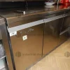 Retrobanco con sportelli refrigerati 220x57x95