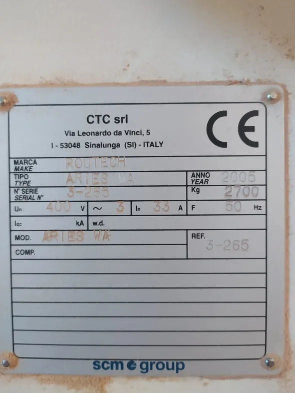 Ricambi cnc SCM