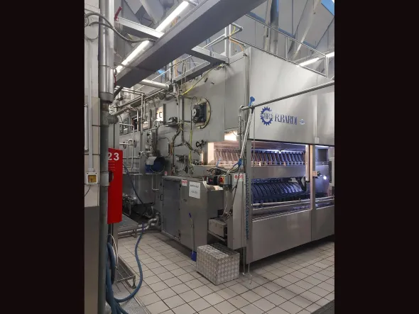 Rif: LV44 Lavabottiglie usata BARDI 6200 bph