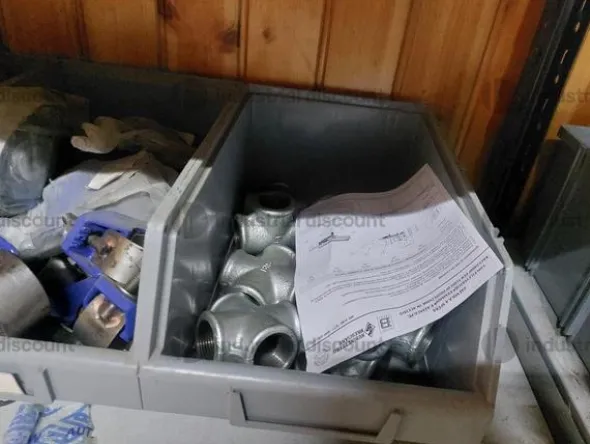 1#10082 Rimanenze di magazzino tubi e pezzi speciali per idraulica e gas