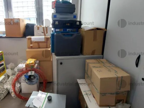 1#9659 Rimanenze di materiale per sistemi di allarme e sicurezza