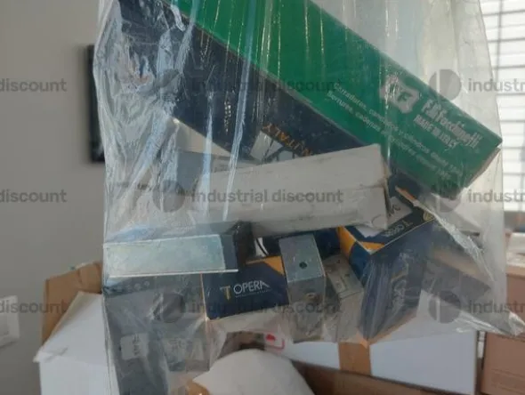 1#9659 Rimanenze di materiale per sistemi di allarme e sicurezza