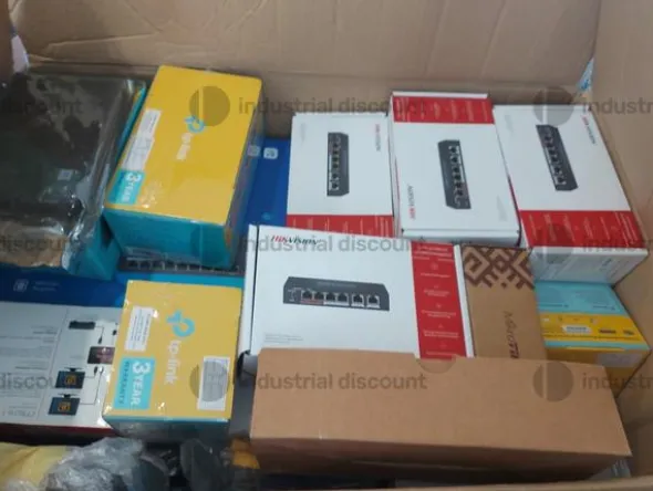 1#9659 Rimanenze di materiale per sistemi di allarme e sicurezza
