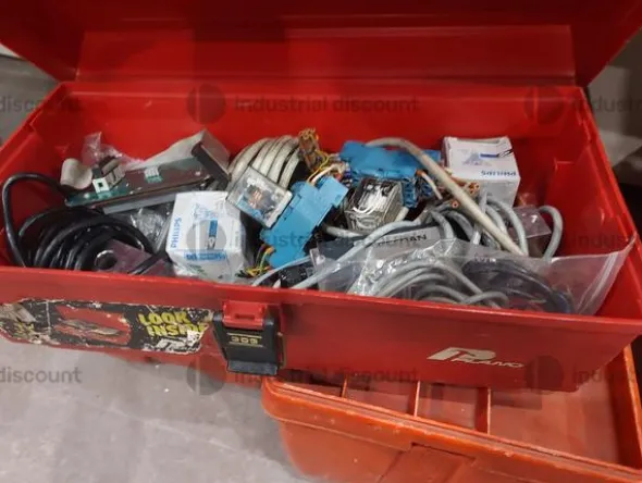 1#9659 Rimanenze di materiale per sistemi di allarme e sicurezza