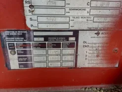 4#8116 Rimorchio ACERBI ribaltabile 3 assi