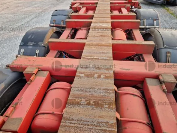 12#9064 Rimorchio porta container allungabile marca OMT