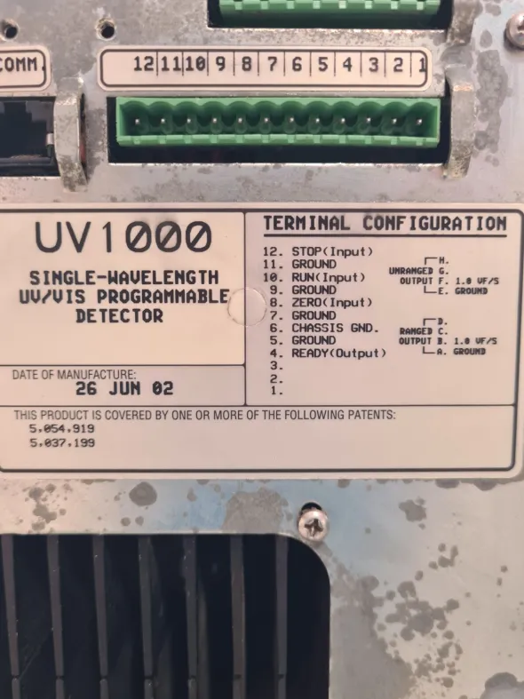 RIVELATORE UV PER HPLC – TSP (LAB-COMP-74)