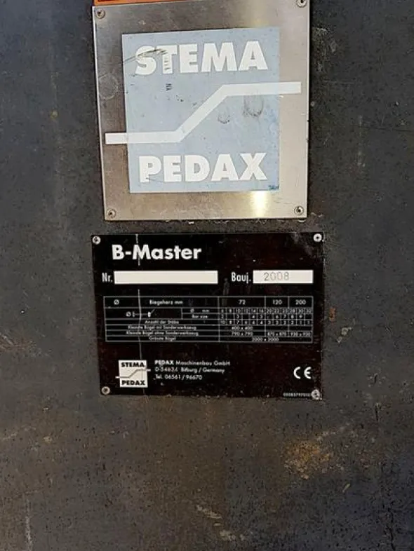 8#4587 Robot di sagomatura B-Master Stema Pedax