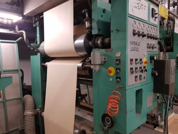 3#4896 Roto screen Emboss combination machine