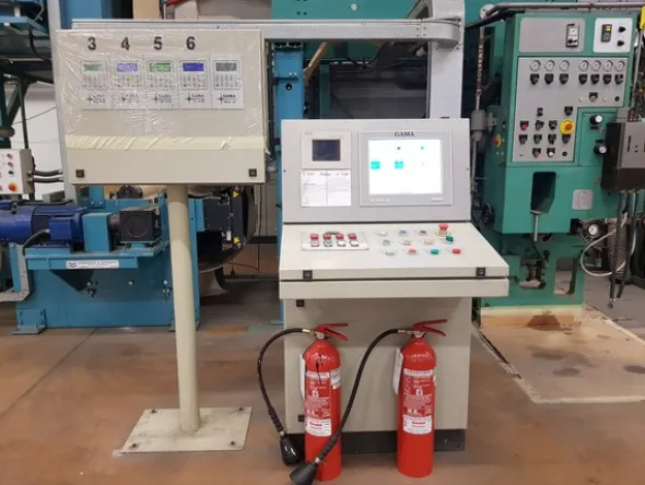 3#4896 Roto screen Emboss combination machine