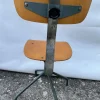 R55 Sgabello industriale vintage in ferro