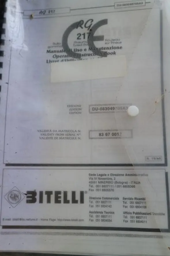3021#4392 Rullo Bitelli
