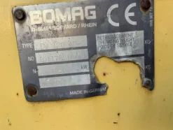 1#4798 Rullo Bomag