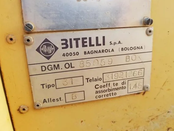 4#4437 Rullo compressore Bitelli Falco