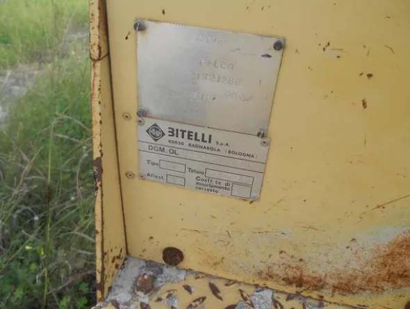4#4437 Rullo compressore Bitelli Falco