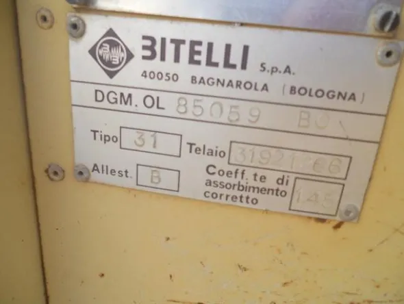 4#4437 Rullo compressore Bitelli Falco