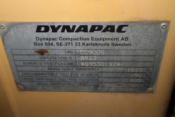 3033#4392 Rullo Dynapac