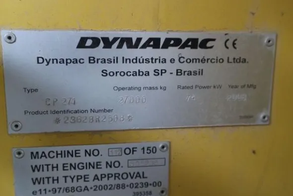 3041#4392 Rullo Dynapac