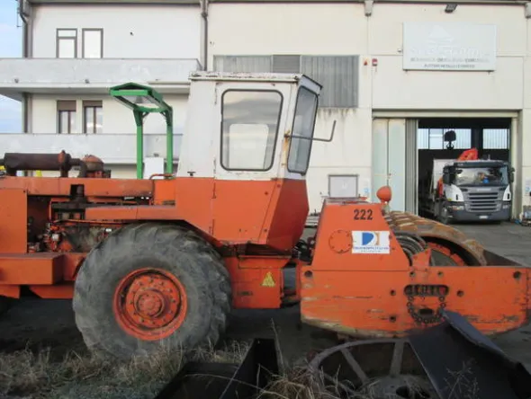9#3595 Rullo Hamm ferro gomma a piedi di montone