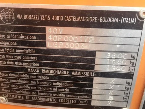 6#3661 Rullo tandem Sicom 40V Haris