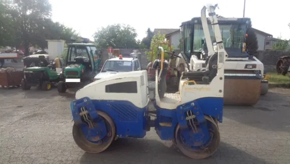 20#7214 Rullo vibrante Bomag