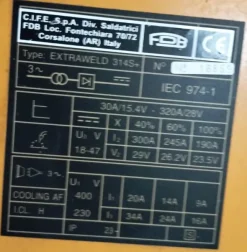 Saldatrice a Filo FDB EXTRAWELD 314S PLUS USATA