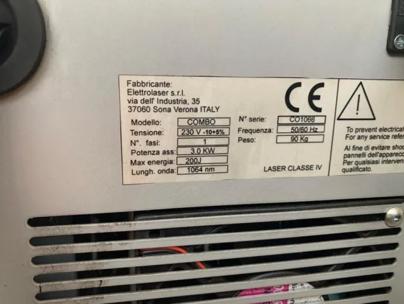 Saldatrice ElettroLaser Combo 200J
