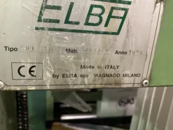 14#8012 Saldatrice materiale plastico Elba