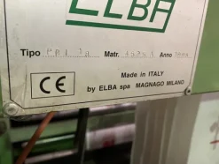 15#8012 Saldatrice materiale plastico aperta Elba