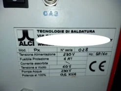 1#5598 Saldatrici al plasma e oscilloscopio