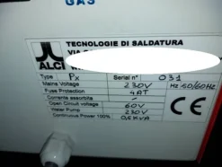 1#5598 Saldatrici al plasma e oscilloscopio