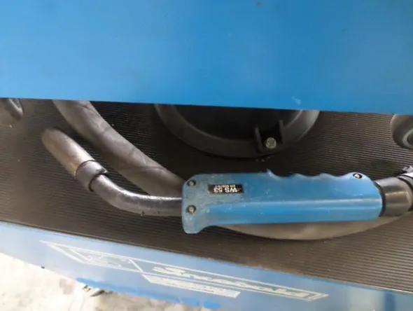 1#5238 Saldatrici Sincosald e carrello motorizzato Air Liquide