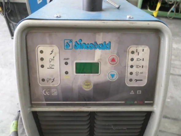 1#5238 Saldatrici Sincosald e carrello motorizzato Air Liquide