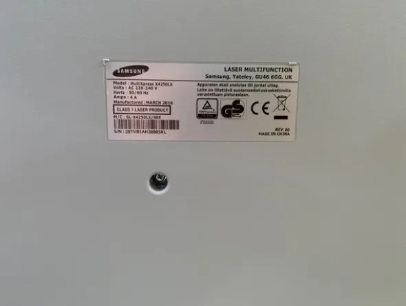 7#5160 SAMSUNG SLX4250