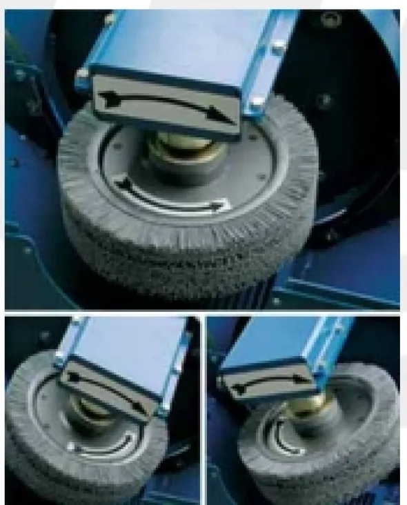 Sbavatrice Manuale Orbitale EWU ROTOMAT 180