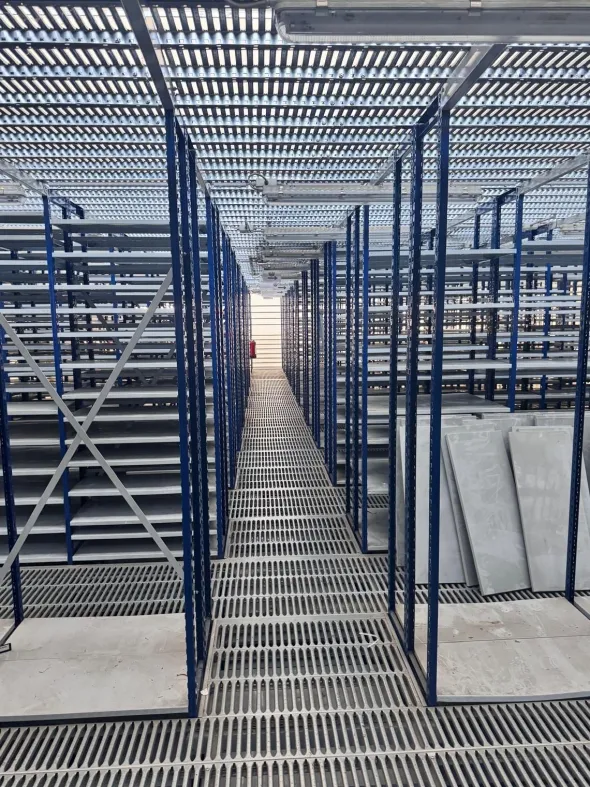 Scaffalatura a ripiano