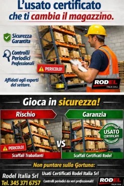 Scaffalatura certificata