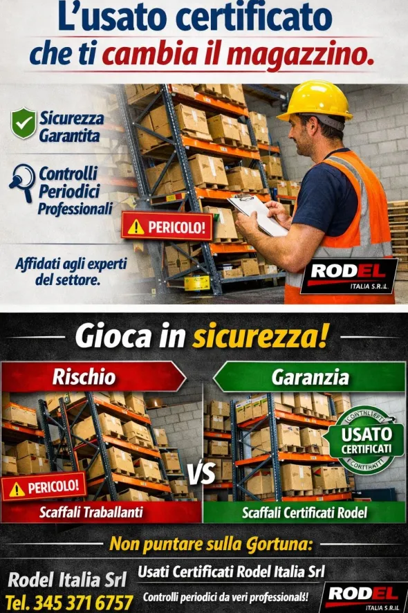 Scaffalatura certificata